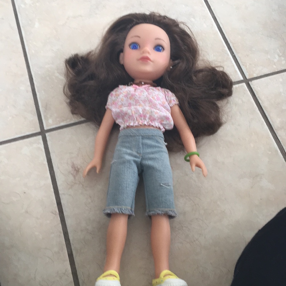 American girl doll not used